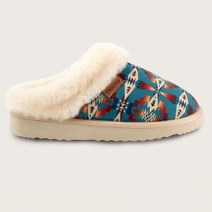 Pendleton Blue Tucson Slippers